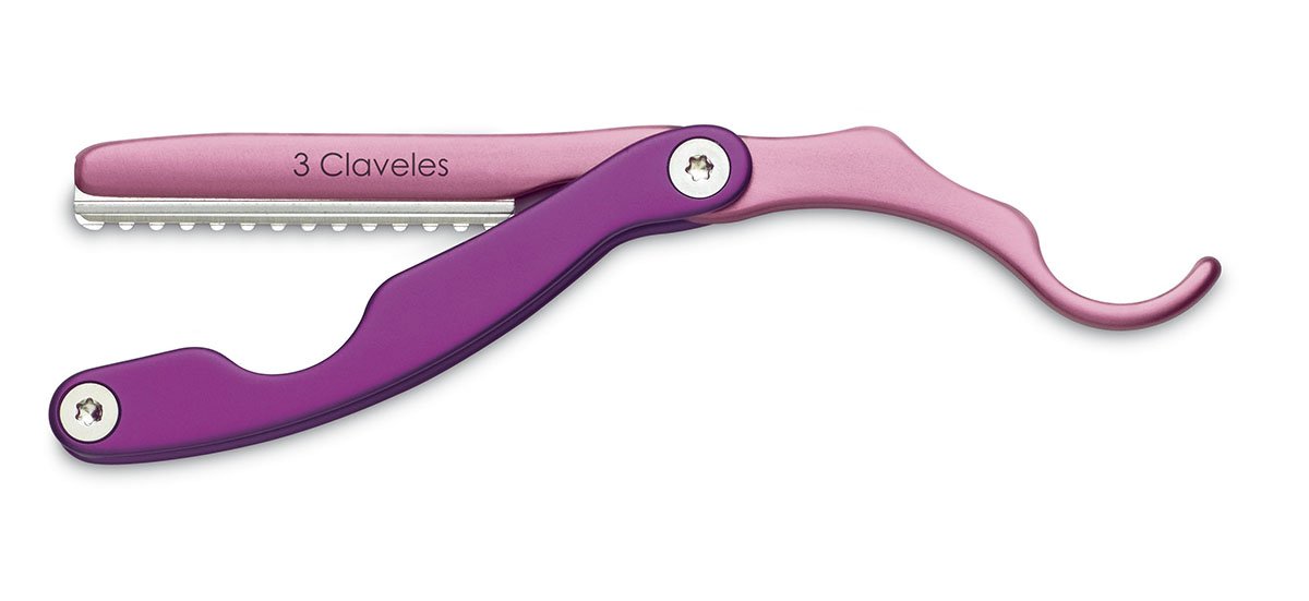 3 Claveles 12657 Navaja Hoja, Intercambiable, Ergonómica
