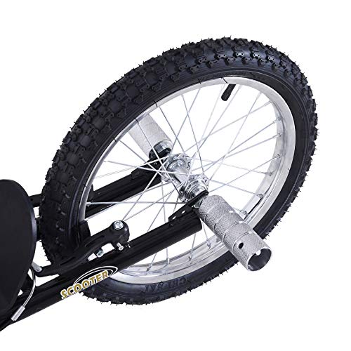 HOMCOM Premium Monopattino Scooter a rotelle 16