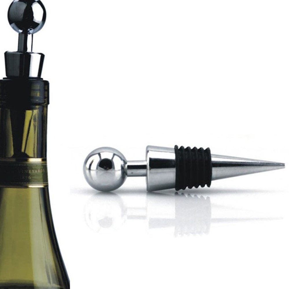 Tappo per Bottiglia di Vino Riutilizzabile Fatto a Mano con Logo Personalizzato