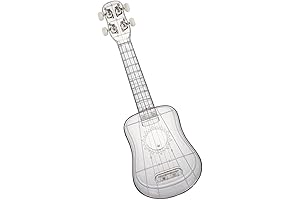Milisten 1set21 Concert Inch Chic Transparent Kid's Ukulele - Ed Beginners Guitar...