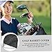 Yardwe Golfs Basket Protection Cover Breathable and Water-Resistant Golf Basket Sleeve