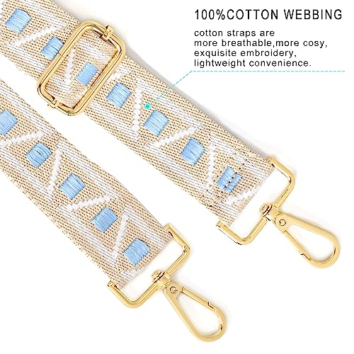 Image of Purse Strap Wide Replacement Crossbody Strap Handbag Guitar Strap Purse Shoulder Strap Adjustable