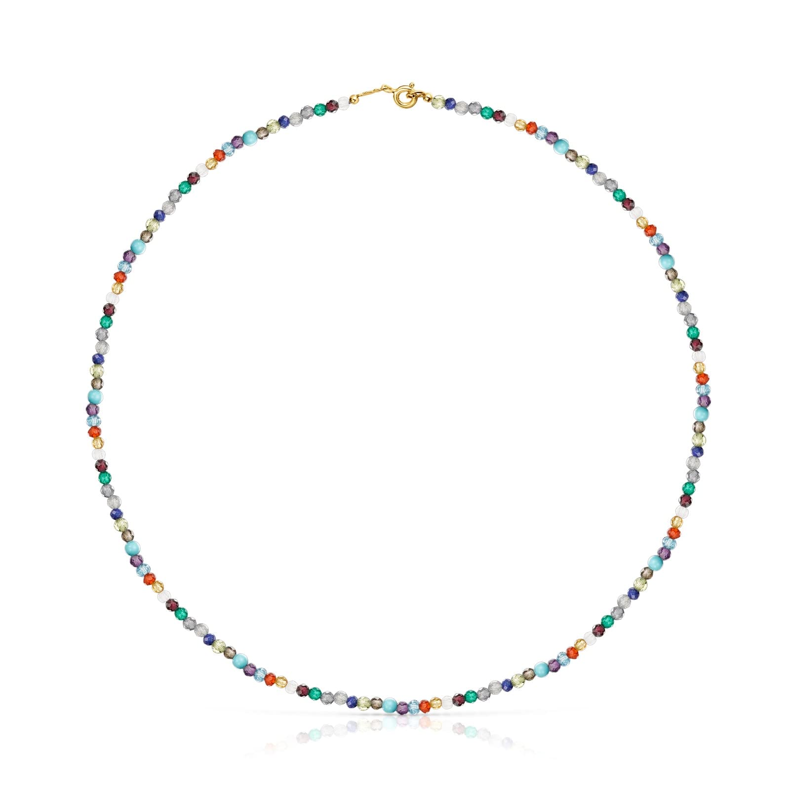 Collar Mujer Tous TOUS Gargantilla Good Vibes Baño De Oro 18Kt