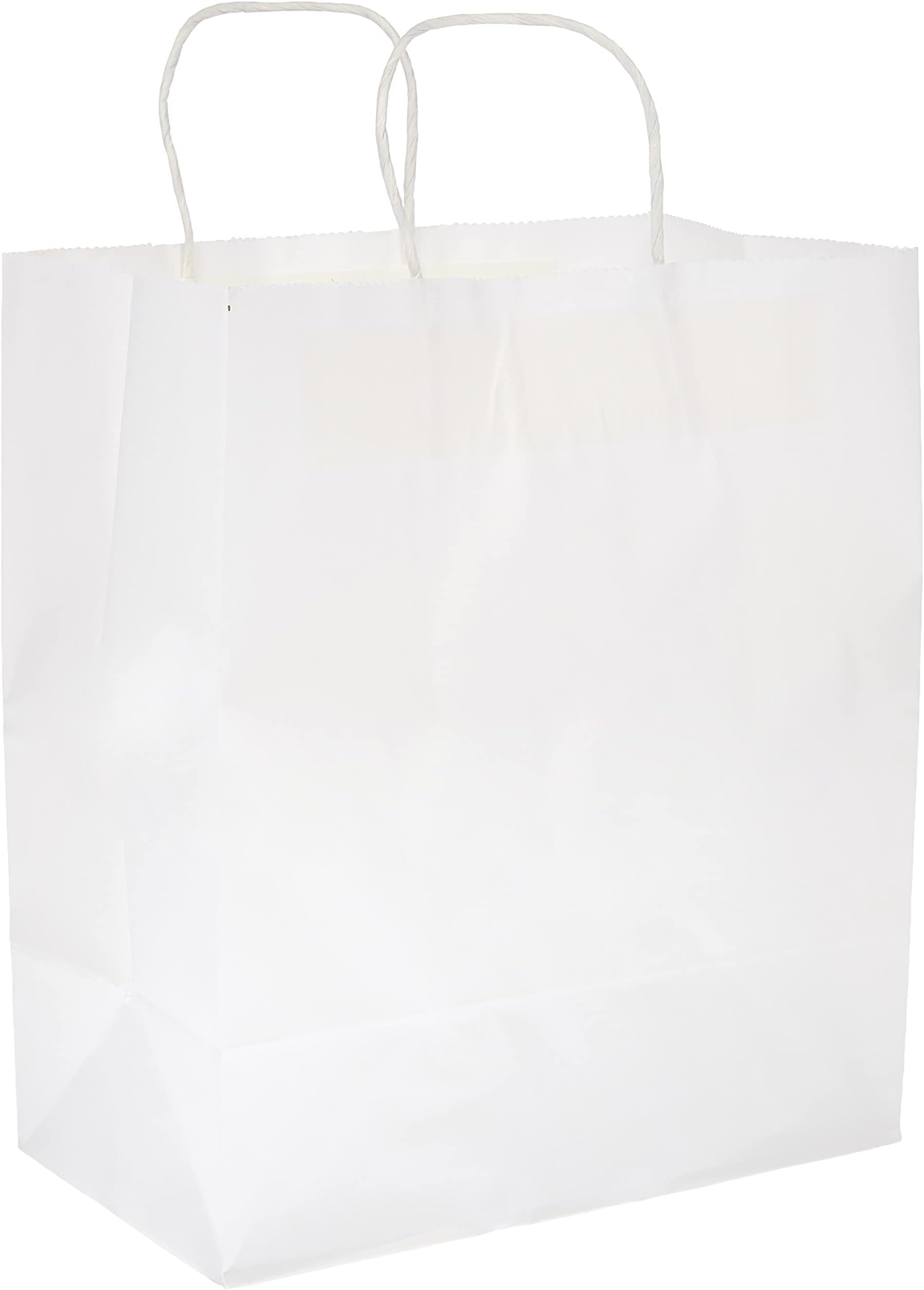 SNH paper White Bag Twisted Handle - 28 X 33 X 16, 25 Units