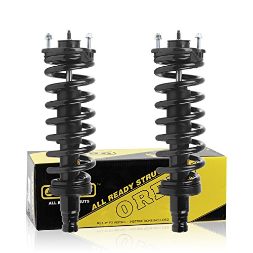 Shocks Struts Front Pair Complete Struts Assembly 171341 11180 Coil Spring Suspension Struts Kit Compatible with Trailblazer/Envoy 2002 2003 2004 2005 2006 2007 2008 2009, 02-04