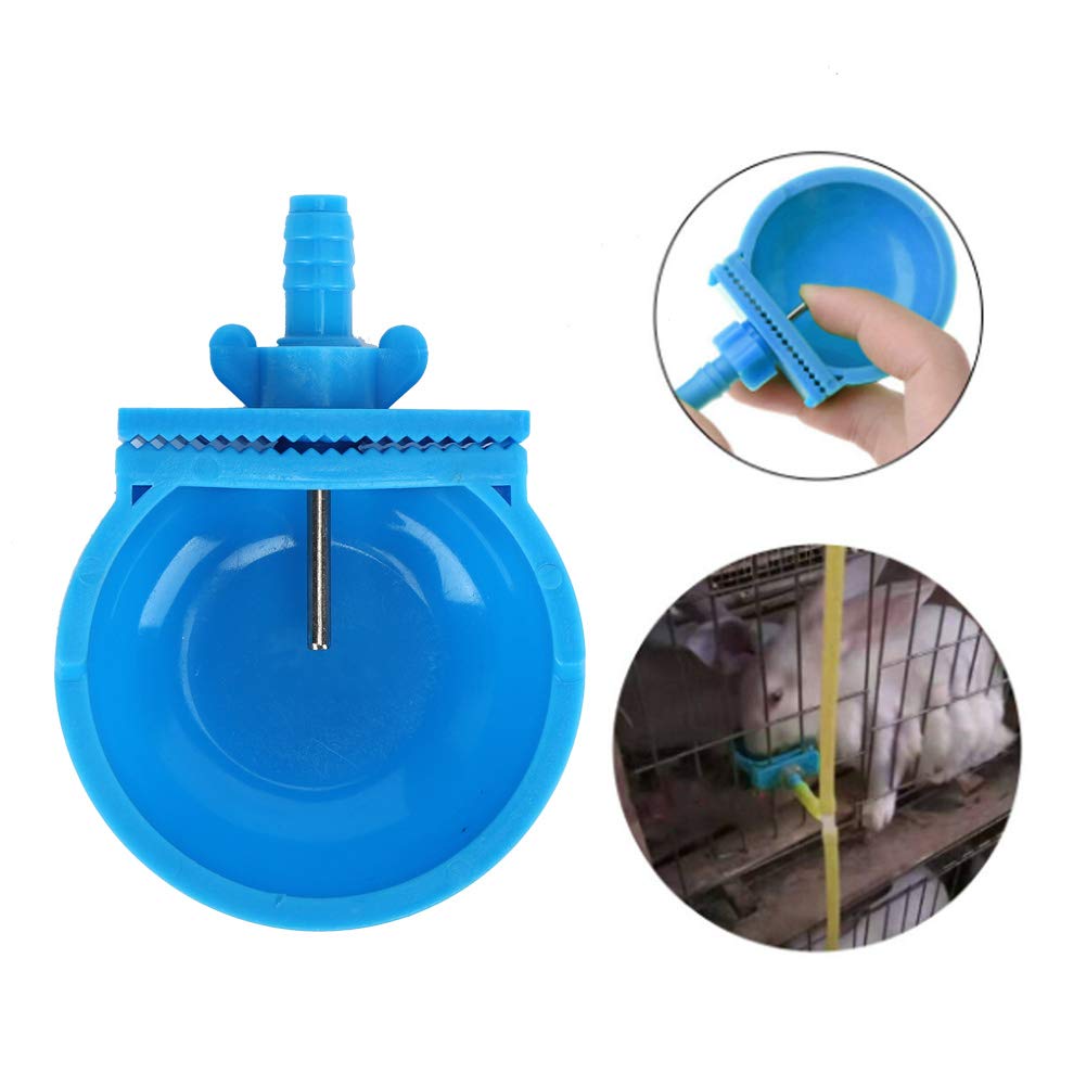 10 Set Coniglio Bevitore Coniglio Irrigatore Coniglio Ciotola Ciotola per Alimenti Gabbia per Fattoria Accessori Forniture per Animali da roditore