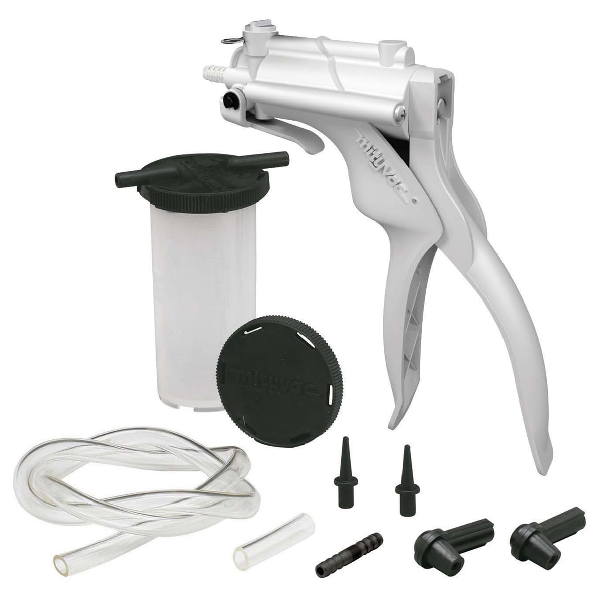 Ventilación de presión y Bomba de Mano para extraer y Limpio de la mayoría de Sistemas de Freno o Embrague de vehículos (Motocicleta, Auto, etc.).