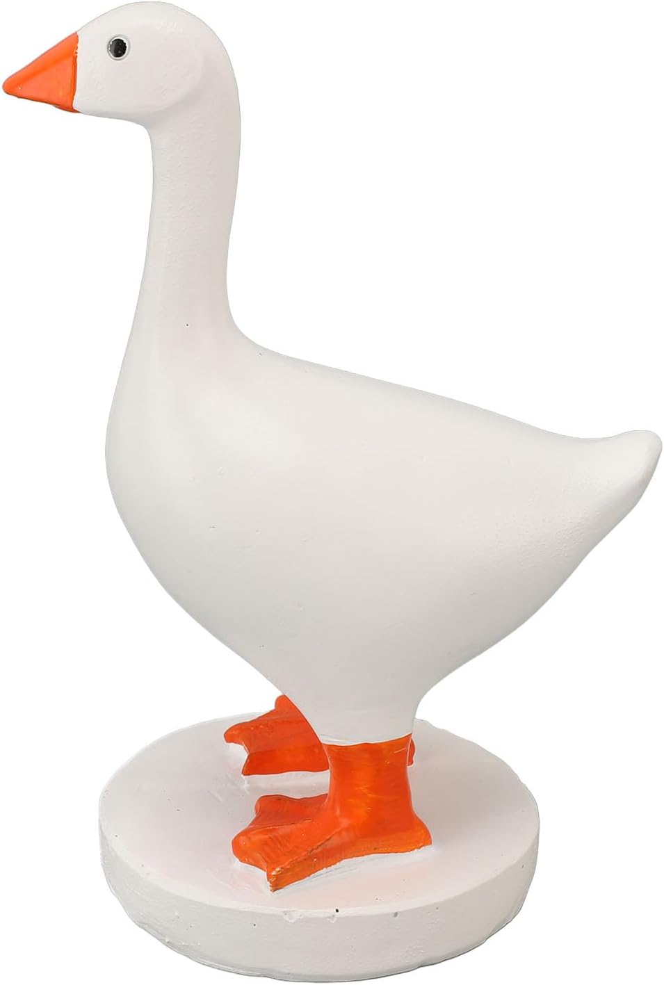 Magnetic Goose Keychain Holder, Resin Goose Statue Figure Desktop Resin Craft Home Decor Gift