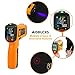 Infrared Thermometer AIDBUCKS AD6530D Digital Laser Non Contact Cooking IR Temperature Gun High Temp -58°F to 1472°F with Color Display Thermocouple for Kitchen Food Meat BBQ Automotive and Industrial