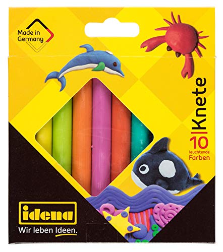 Preisvergleich Produktbild Idena 619064 - Knete, 10 Stangen in Kartonetui