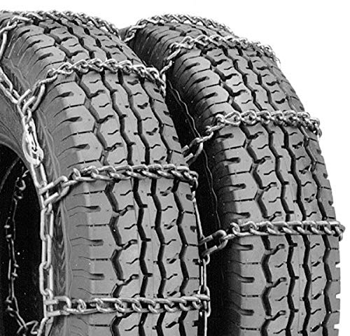 Security Chain Company QG4229CAM Quik Grip Type CAM-DT Light Truck Dual and Triple Tire Traction Chain - Set of 2 by SCC - Used condition - US$52.76