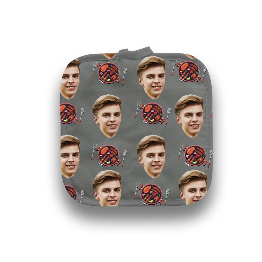 Custom Pot Holders, Oven Heat Insulation and Anti-Scalding Pot Holders, Suitable for Kitchen and Dining Room, Pattern Can Be Customized