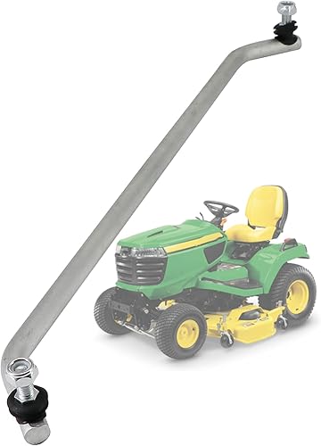 Dokili AM133800 Varillaje de dirección para barra de acoplamiento con 2 tuercas de seguridad 14M7455 compatibles con John Deere GT225 GT235 GT235E