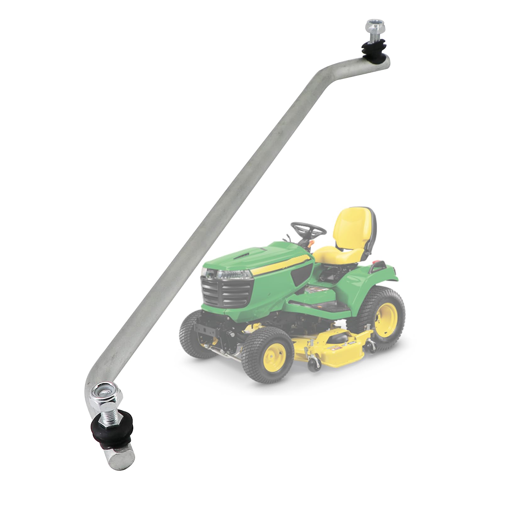 Dokili AM133800 Tie Rod Steering Linkage w/ 2pcs 14M7455 Locknuts Compatible with John Deere GT225 GT235 GT235E GT245 GX255 LX280 LX289 Riding Lawn Mower AM123661