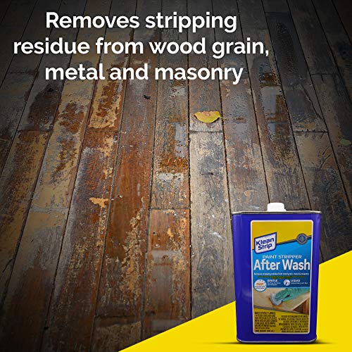 Klean-Strip Paint Stripper After Wash Eliminate Stubborn Paint residues Easier to Apply and give Protective Qualities Now Comes with Centaurus AZ Chemical Resistant Gloves, 1 Quart - Thumbnail 3