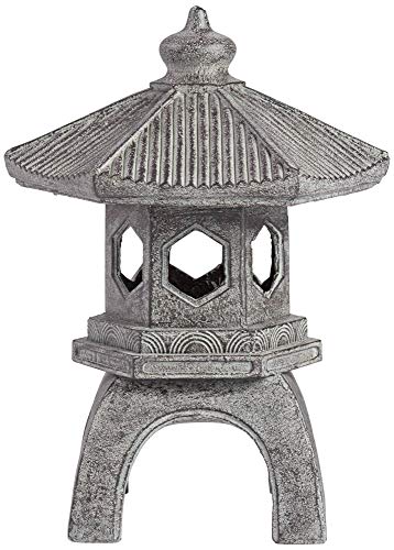 John Timberland Asian Pagoda Indoor Outdoor Statue 16 1/2" High Sculpture For Table Desk Yard Garden Patio Deck Home #TOP5