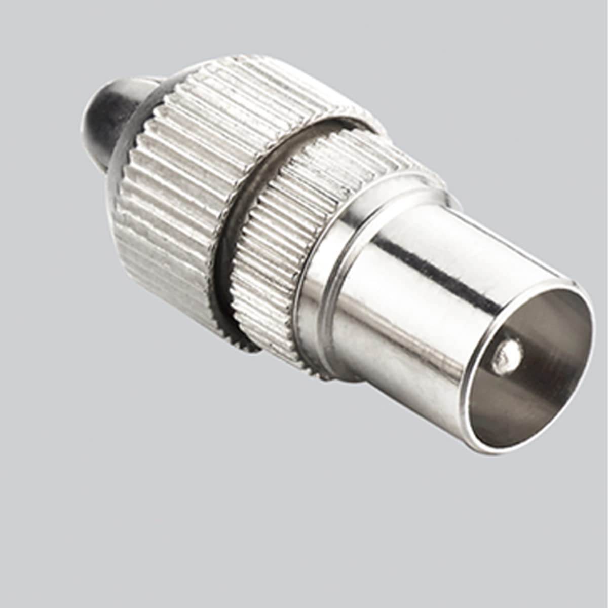 Lot De 10 Connecteurs Coaxiaux En Métal Pour Antenne TV, 5 Connecteurs Femelles Et 5 Connecteurs Mâles Pour Câble Coaxial D'antenne TV