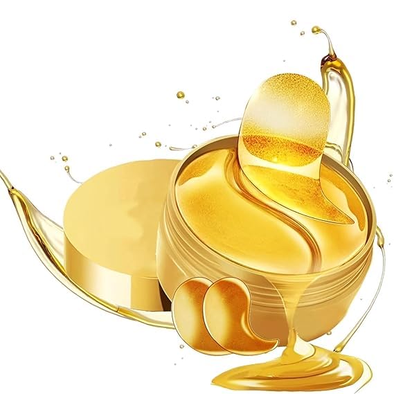 Under Eye Patches - 60 Pcs - 24K Gold Eyes Mask- Puffy Eye & Dark Circles Treatments,Reduce Under Eye Bags and Smooth Wrinkles, Skin Care Pads | Hydrogel Patch Mask Eyes Treatment for Dryness Relief-picture-53
