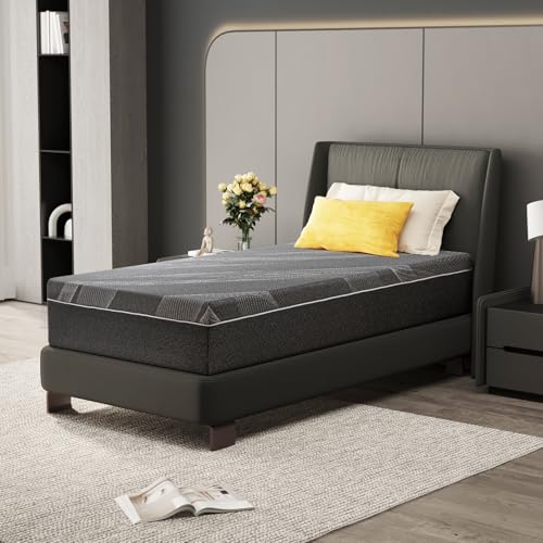 Dyonery Twin XL Size Mattress 12 Inch Gel Memory Foam Medium