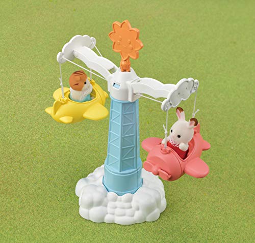 Passeio De Avião Do Bebe Sylvanian Families Multicor
