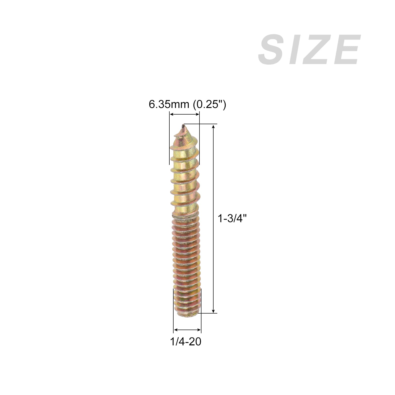 まさじ Amazon | METALLIXITY 両頭ネジ (1/4-20 x 44 mm) 20個 ハンガー