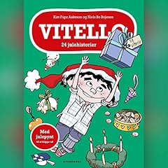 Diseño de la portada del título Vitello. 24 julehistorier