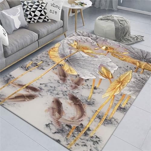 Tapis grand salon résistant à l'usure qui ne blesse pas le sol
