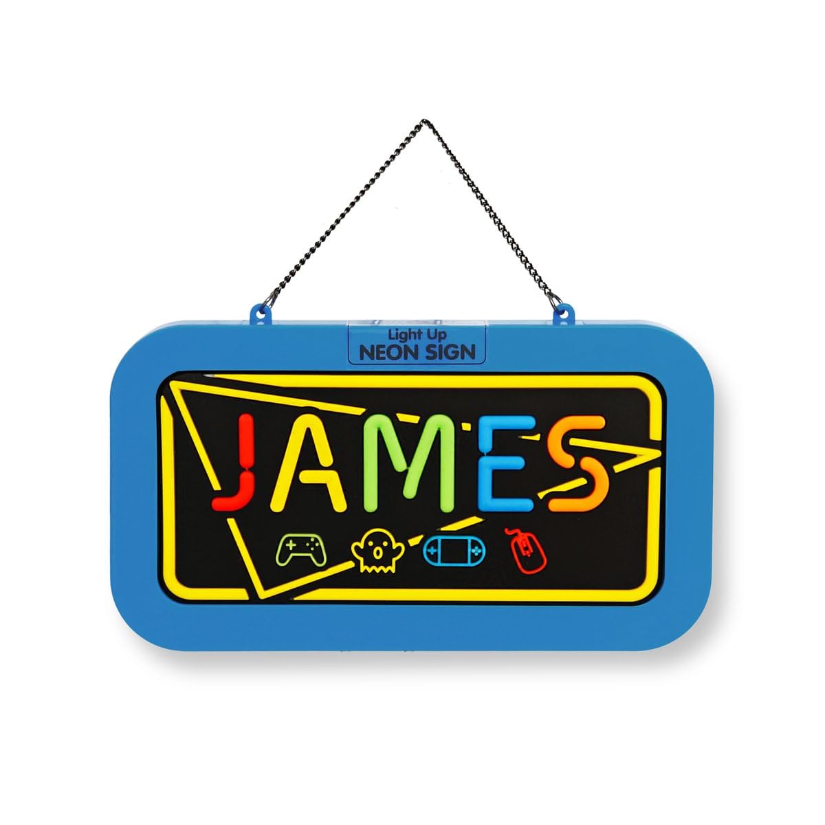 History & Heraldry Light Named Neon Signs (James)