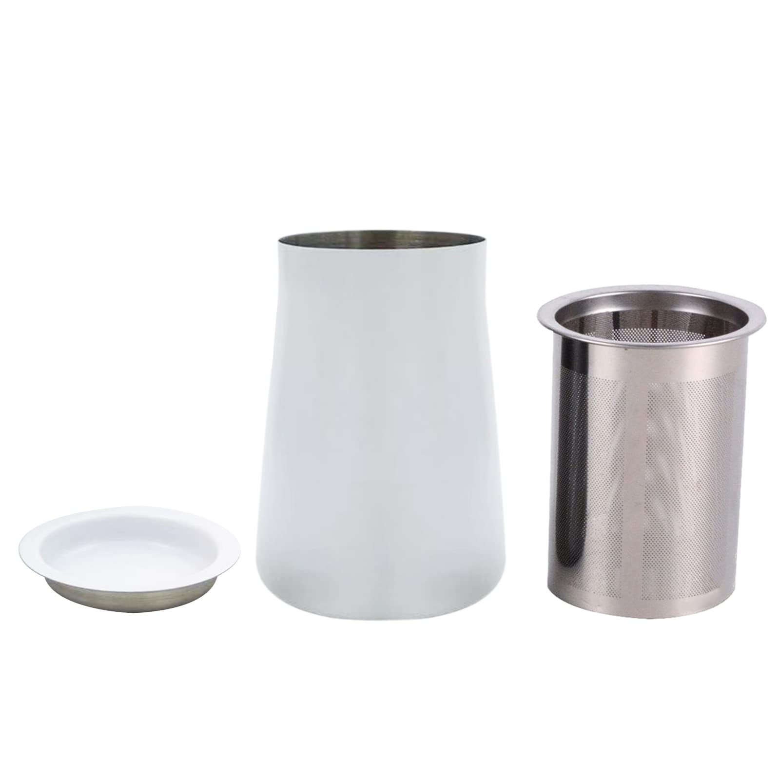 MALSSE Powder Sieve Stainless Steel Sieve Powder Mesh Coffee Flour Filter Cup Dustproof Mesh Coffee & Tea Tool Strainer Fine Stainless Steel