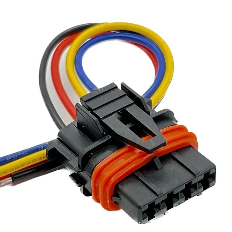 4 Pin Auto Ignition Coil High Voltage Package Plug Wire Harness Car Water Proof Electrical Cable Connectors 1928404745(10 Pcs)