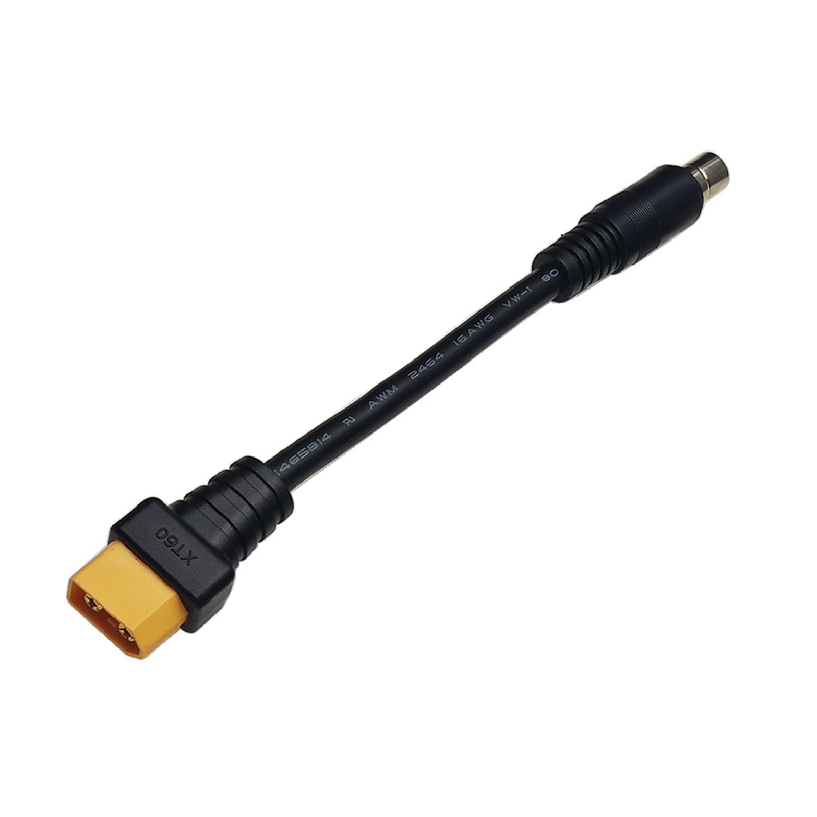 電池およびドローン 15cm のための適用範囲が広い 14AWG 電源アダプター ケーブル XT60 から DC8020 コネクター