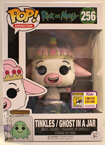Funko Pop! Rick And Morty - Tinkles &Amp; Ghost In A Jar Summer Convention Exclusive 2017 Sdcc