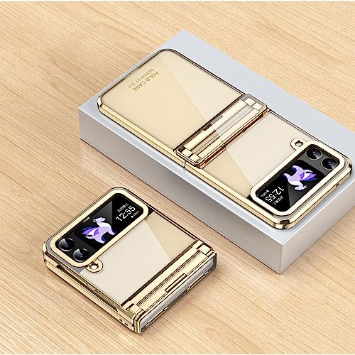 折り畳みスマートフォン、透明ディスクケース付く 折り畳みスマートフォン、透明ディスクケース付く
