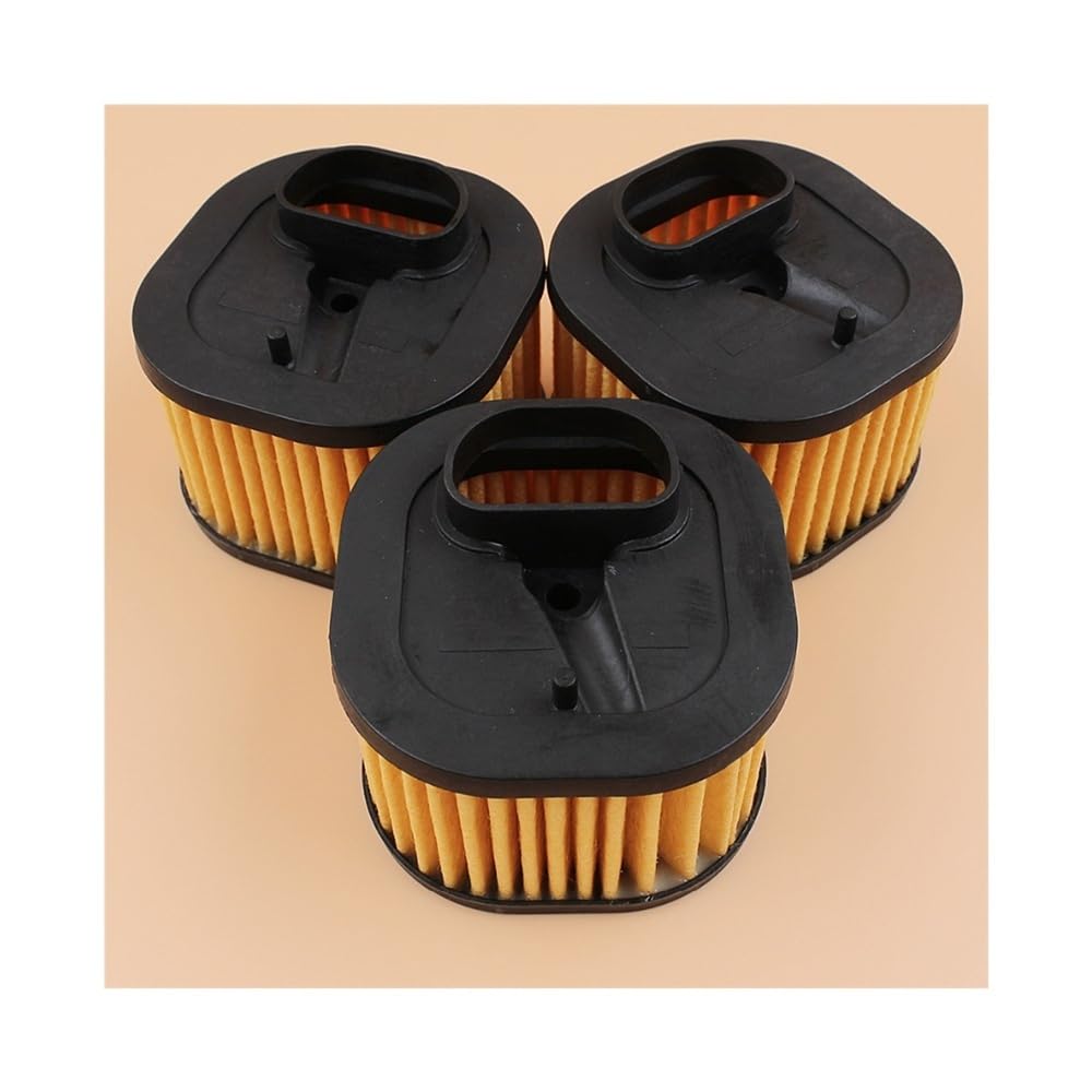 Lote de 3 filtros de aire for motosierra 372 XP y 372XP de alta resistencia, 503 81 80-01