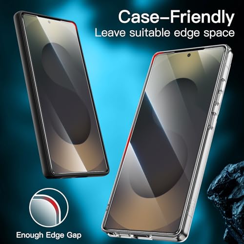 Image of JETech Screen Protector Guard for Galaxy S25 Ultra, 2+2 Pack