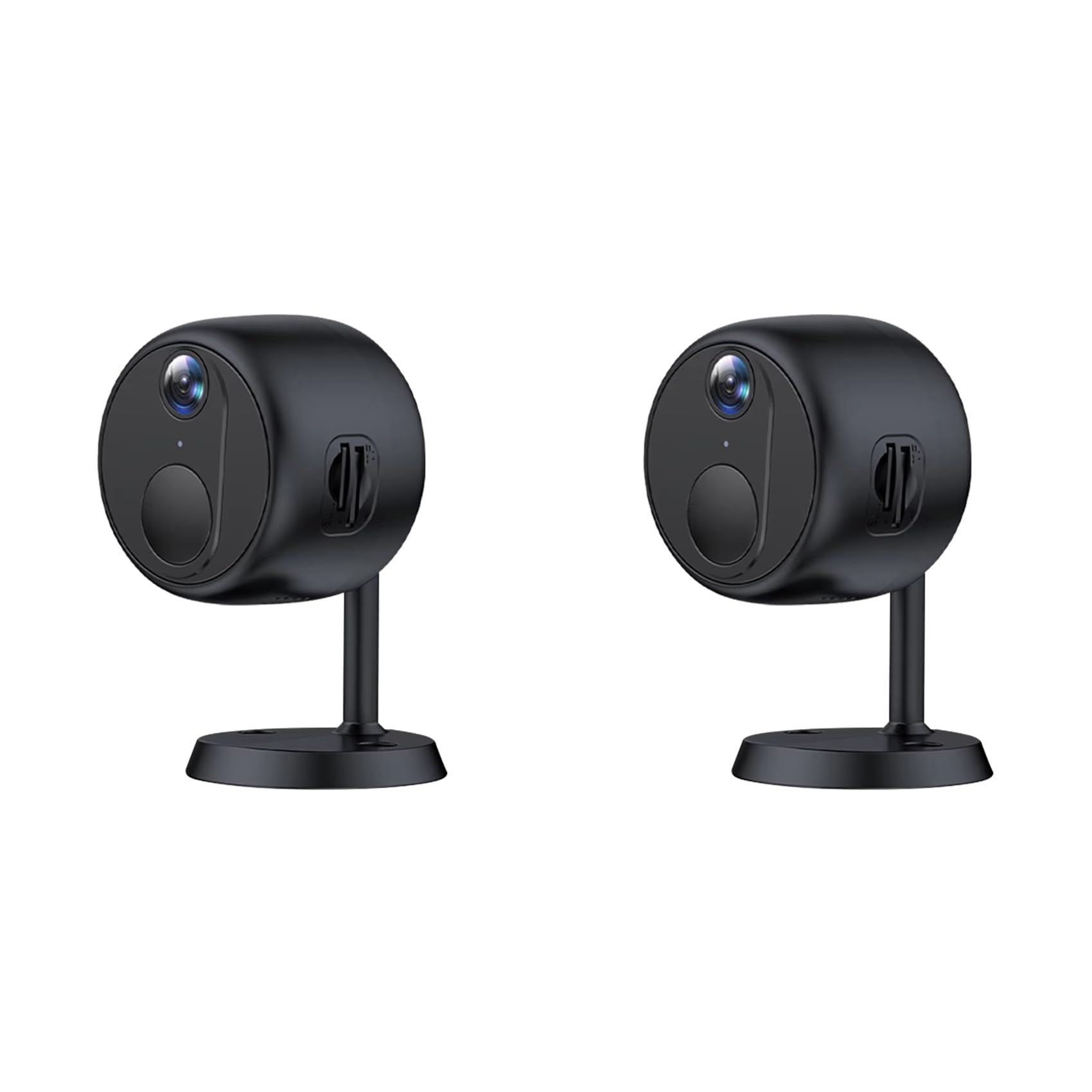 Hndhbfgrt Black 2X Okam 3Mp Mini 4G Camera Sim Card Video Security Monitor Camcorder Video Night Vision Surveillance