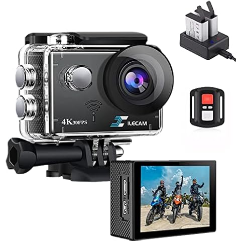 Xilecam cámara Deportiva subacuática 4K WiFi Cover