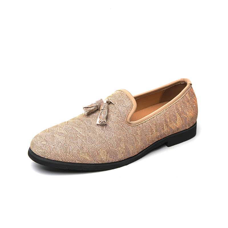 Men's Luxury Penny Loafer Slip-On Driving Shoes Men's Dress Shoes for Party Dancing Shoes Wedding Shoes Birtish Formal Business Casual Shoes Smoking Slipper Plus Size 38-47