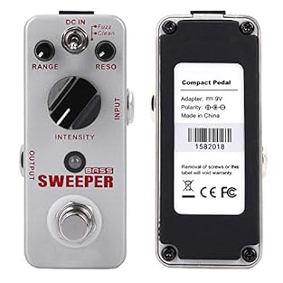 [Versatile Dynamic Envelope Filter] Offers both clean and fuzz modes for funky expressive tones suitable for bass and guitar players. [Precise Sound Control] Features range reso and intensity knobs for adjusting frequency resonance and filter sensiti...