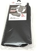 Mesh Leg Ties (Kyahan) Foot Cover Hem Closure Magic Type Black (L)