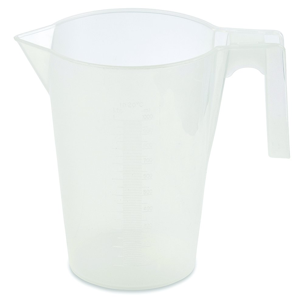1000ml Graduated Beaker with Handle, PP Material, Karter Scientific 228T4 (Single)