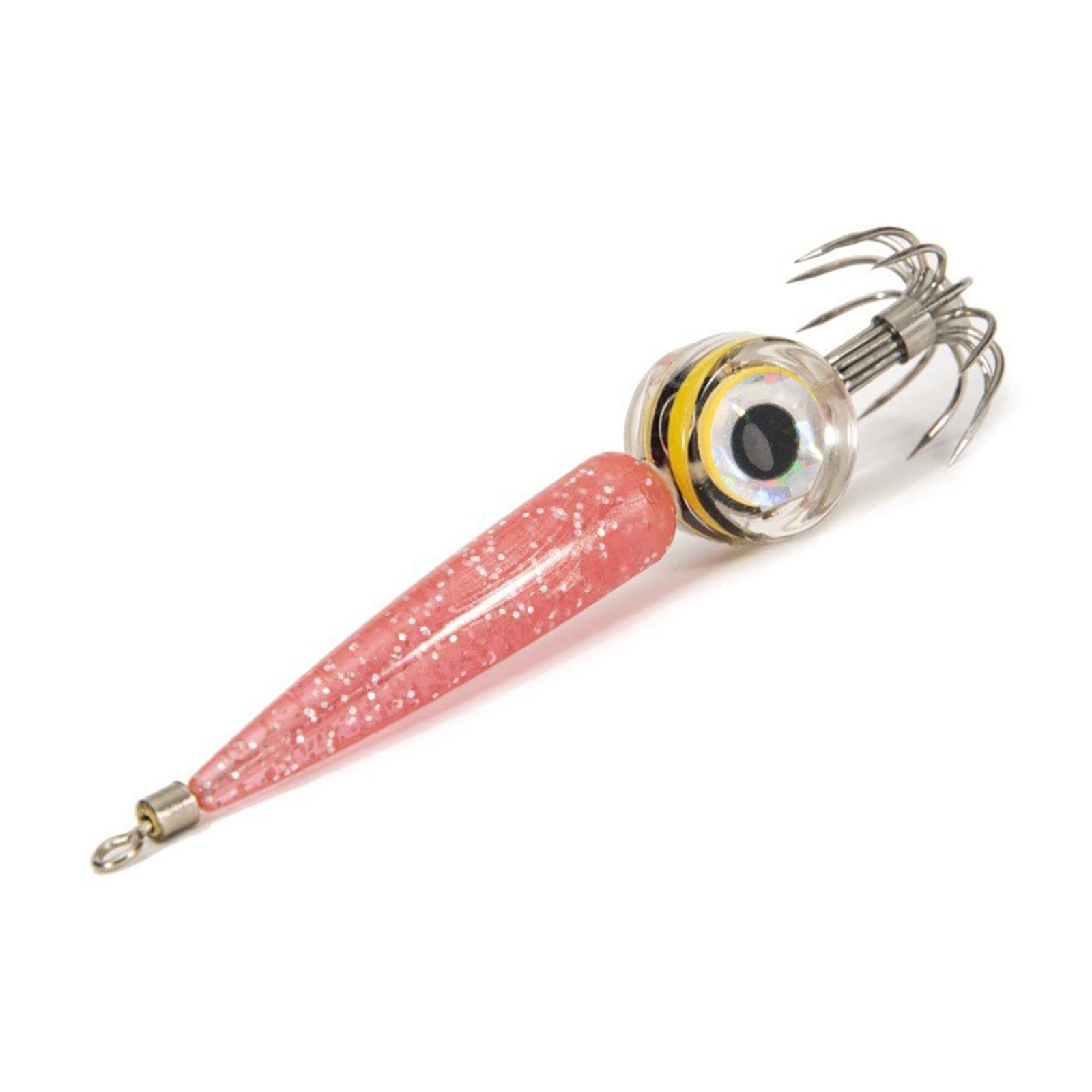 Maxtonser LED Shrimp Fishing Lure Squid Artificial Shrimps Lures Fishing Squid Hook Animated Fishing Baits Gifts for Men,Boy