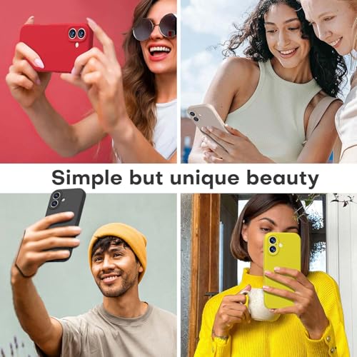 Image of LOVE 3000 Designed for iPhone 17 Case, Premium Silicone [Compatible with Magsafe][Soft Anti-Scratch Microfiber Lining] Shockproof Protective Phone Case for Men Women 6.3 inch, Black