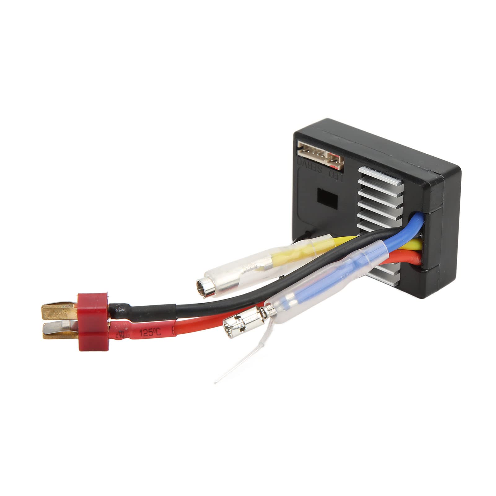 Respicefinem Premium RC Receptor ESC Circuit Circuit para a Escala 1/14 Autos RC Ideales para actualizar y reemplazar Piezas Antiguas livianas con Material de Aluminio y disipador