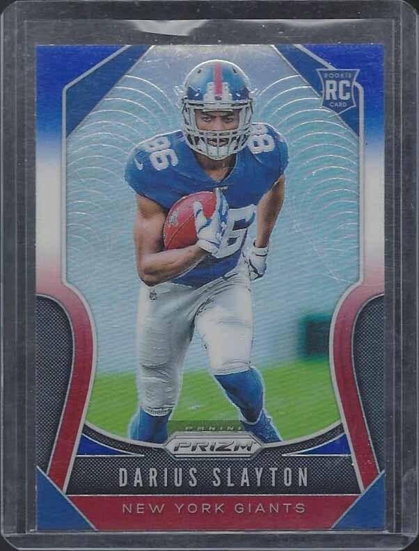 Darius Slayton 2019 Panini Prizm Red White Rookie Prizms Rc #356 - Football Cards