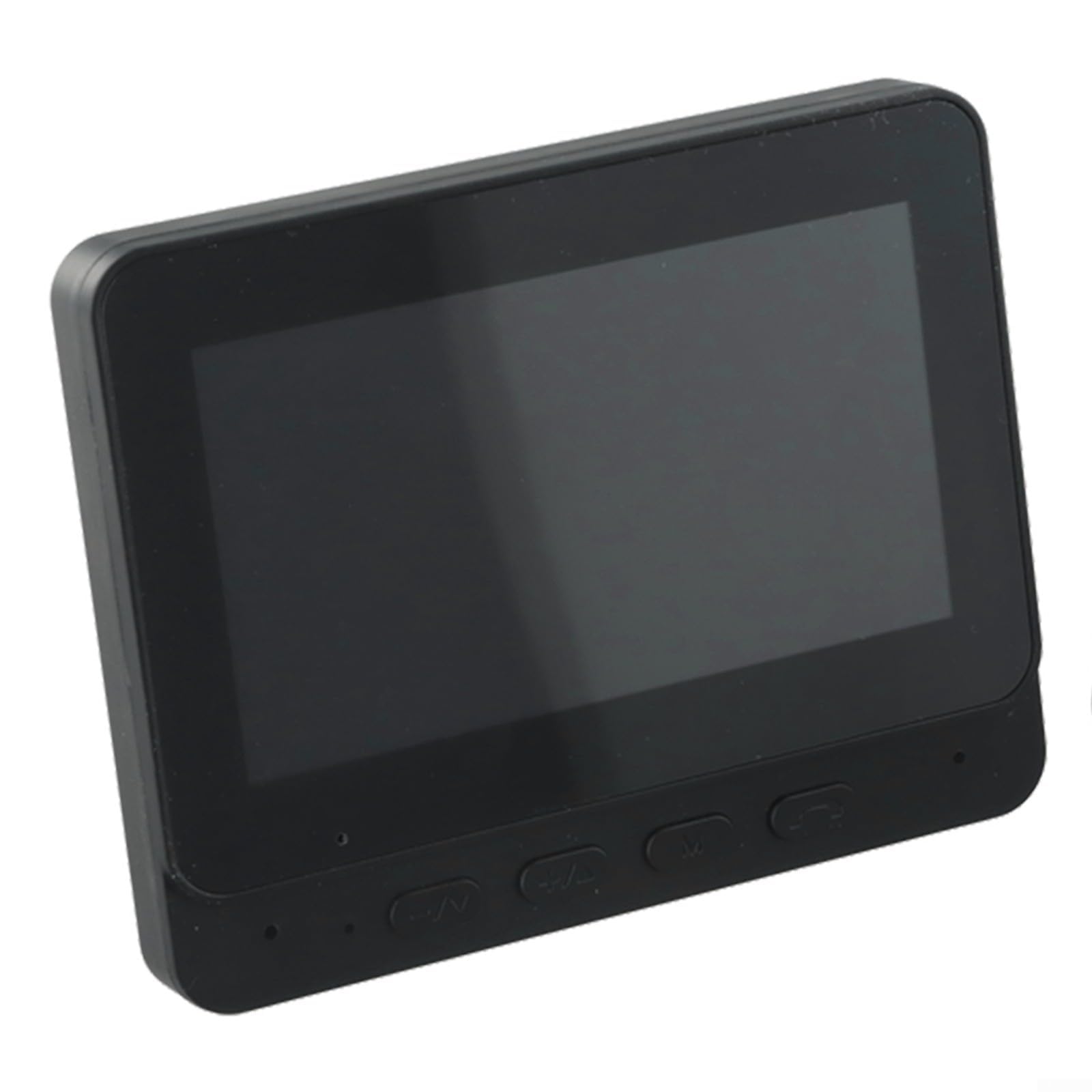 ZYNCUE Sonnette vidéo sans fil avec écran de 4,3", caméra de sécurité, interphone bidirectionnel, vision nocturne, pas de WiFi nécessaire, stockage extensible de carte TF, longue durée de vie de la