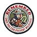 Officially Licensed Smokey Bear Patch - Remember Only You Can Prevent Wildfires Vintage Iron-On Embroidered Patch for Hats and Accessories 2.5" Diameter (Black Border)