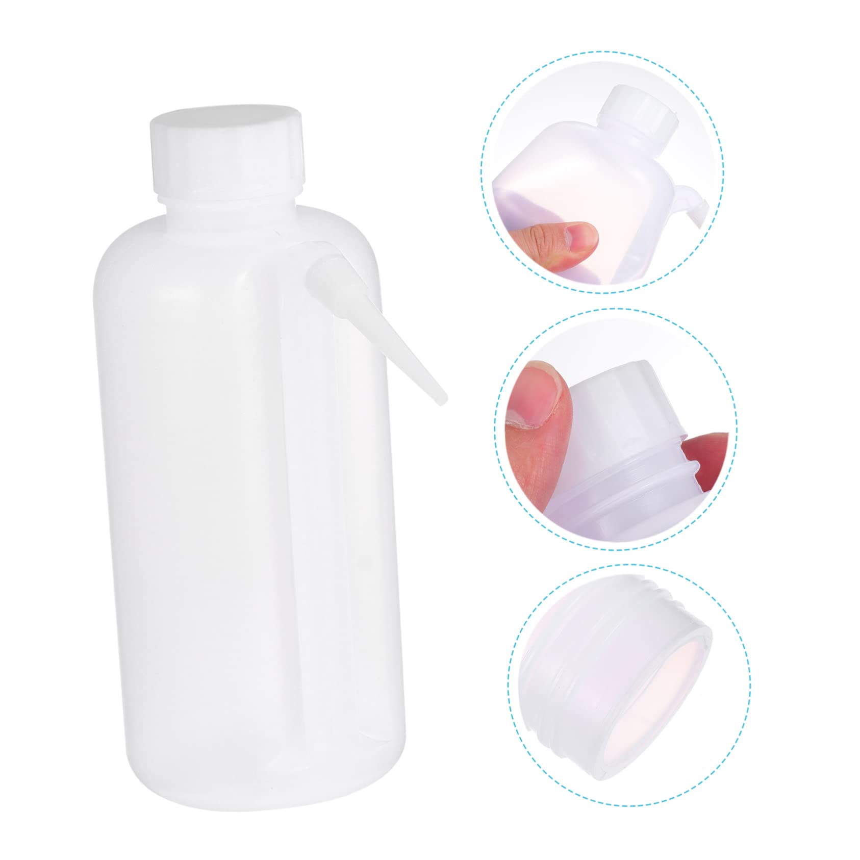 Healvian 10stücke Teiliges Set Kunststoff-waschflaschen Leckfreie Spritzflaschen Für Flüssigkeiten Für Friseursalons Und Heimgebrauch Hitzebeständig Langlebig