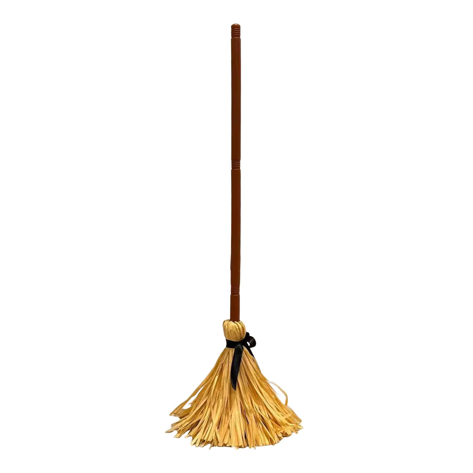 ZhzeYun Animated Floating Witch Broom, Halloween Moving Mysterious Broomstick with Spooky Sounds, Haunted Decorations that Move for Party Indoor, Cosplay Costume Accessory1pc