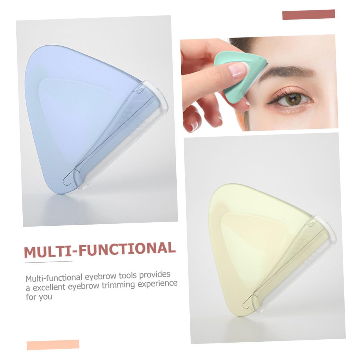 30 Pièces Outil de Précision pour Sourcils Rasoir Épilateur Portable Acier Inoxydable pour Élimination des Poils Du Visage pour Maquillage Voyages